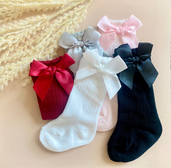 Sailor Bow Knee Highs