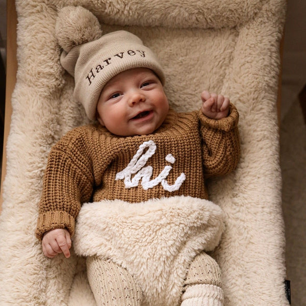 Embroidered Baby & Toddler Beanies