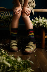 Rainbow Tube Socks
