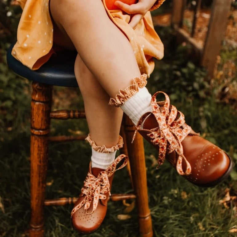 Plaid Midi Socks