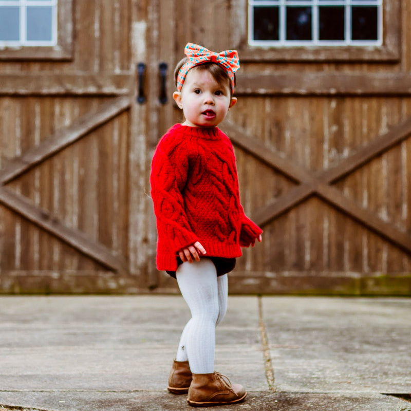 Cable Knit Tights