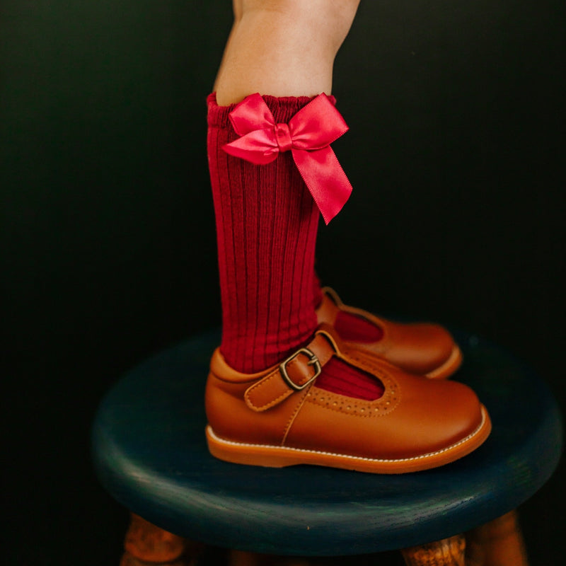 Sailor Bow Knee Highs