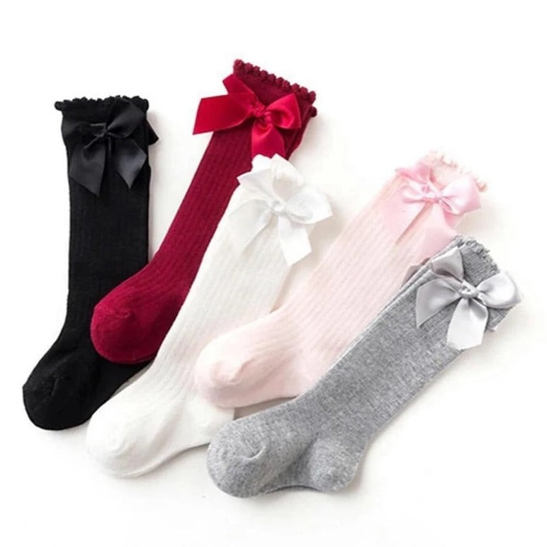 Sailor Bow Knee Highs